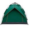Carpa Impermeable Autoarmable Capacidad 3 a 4 Personas VERDE
