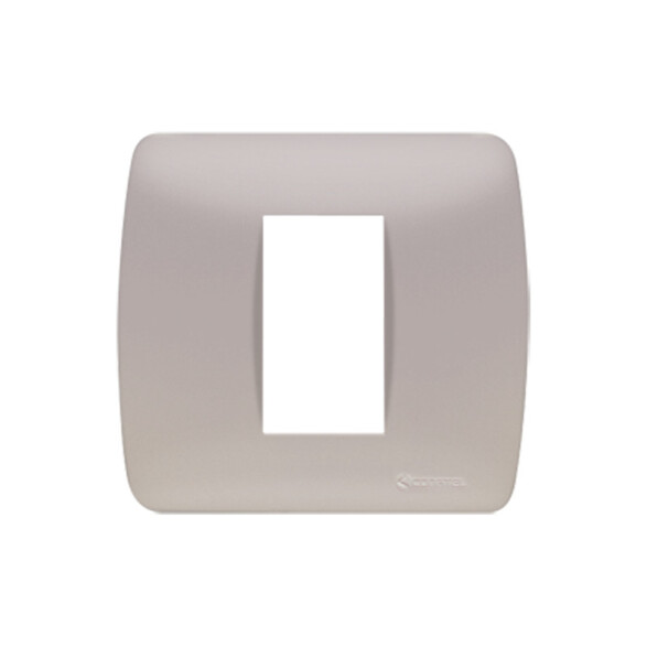 Plaqueta 2X2" p/1 módulo aluminio - Loft C57026
