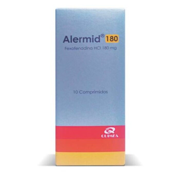 ALERMID 180 MG. CJ X 10 COMPRIMIDOS única