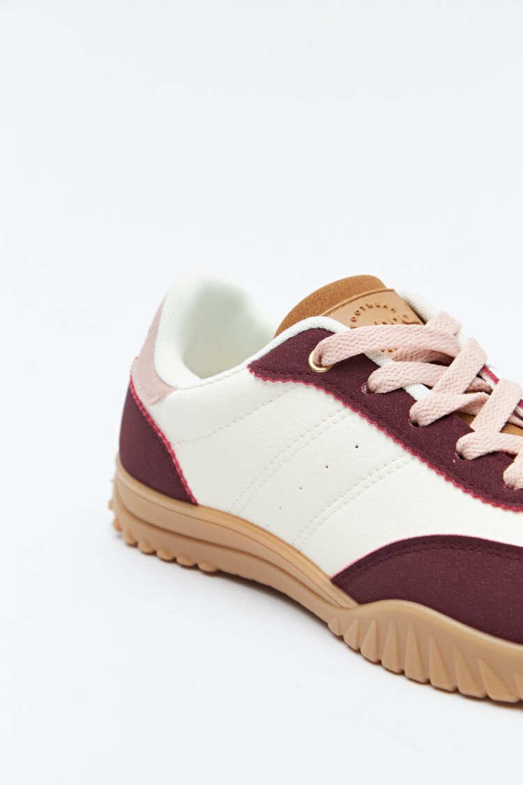 ZAPATILLA POLS Bordó