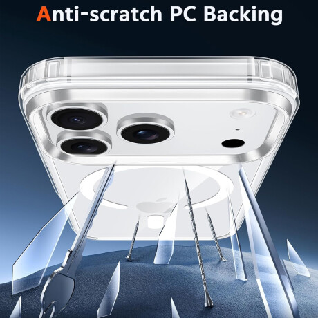 Estuche TPU Para IPhone 17 Pro Max Transparente Magsafe Estuche TPU Para IPhone 17 Pro Max Transparente Magsafe