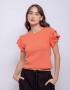 REMERA FLODA Coral Oscuro