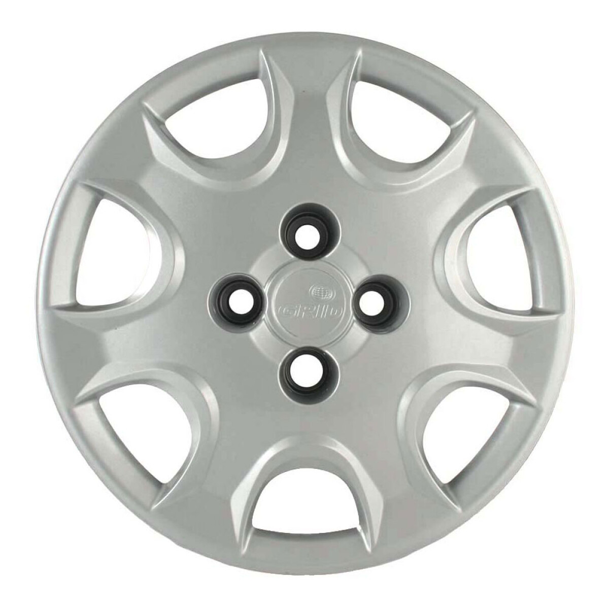 TAZA DE RUEDA RODADO 14 PLATEADA 