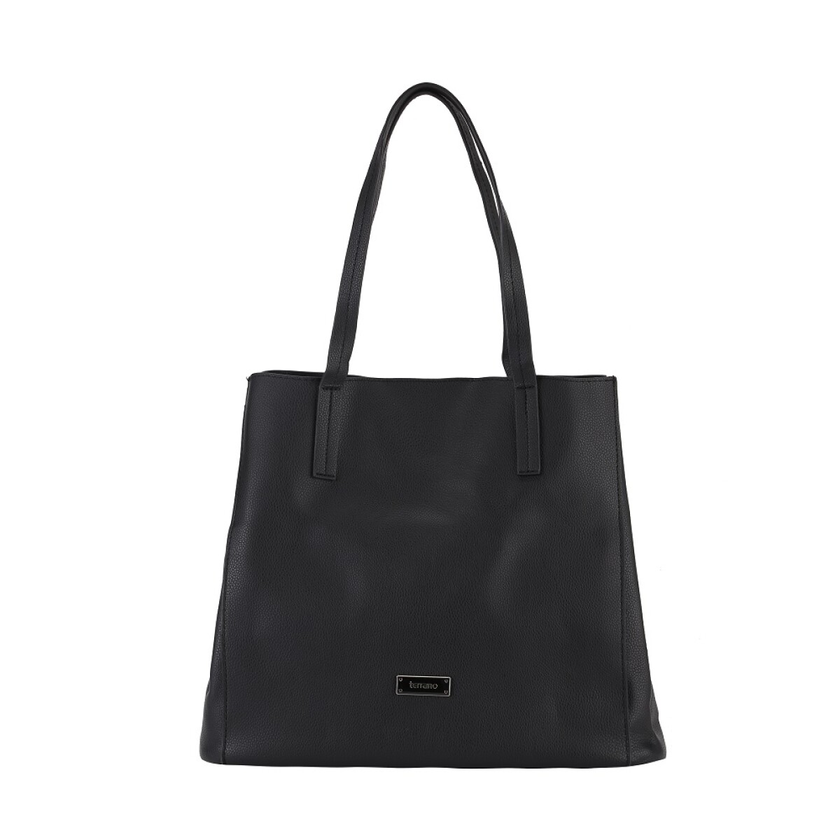 BOLSO TERRANO AL CORTE - NEGRO 