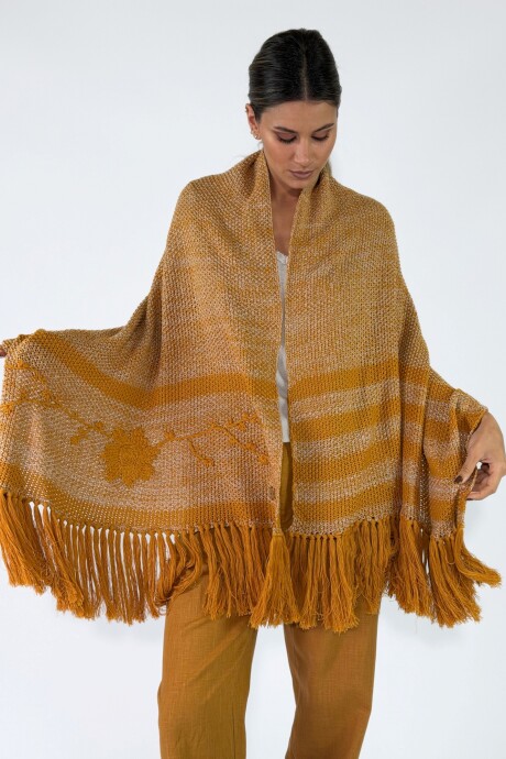 PASHMINA SAMOA Mostaza