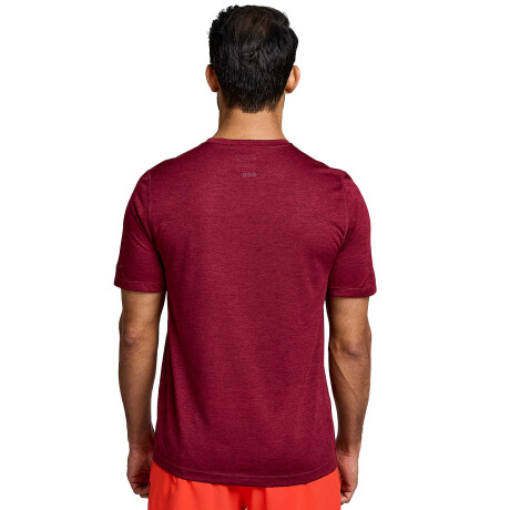 Remera Saucony de Hombre - STOPWATCH - SAM800278SUH SUNDOWN HEATHER