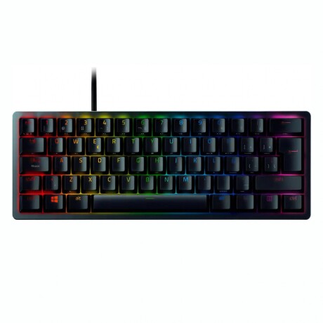 Teclado RAZER Huntsman Mini Red Switches Conector Tipo C Con RGB Teclado RAZER Huntsman Mini Red Switches Conector Tipo C Con RGB