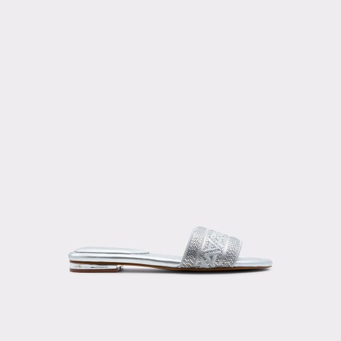GHALIA SILVER MIX MAT TEXTILE SILVER