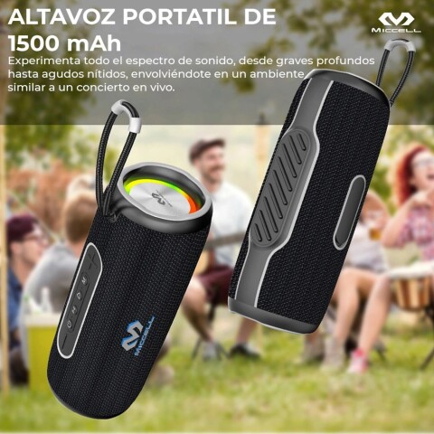 Parlante Portàtil Miccell SP40 Bluetooth RGB Parlante Portàtil Miccell SP40 Bluetooth RGB