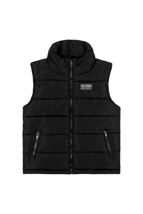 Chaleco Negro Puffer Negro