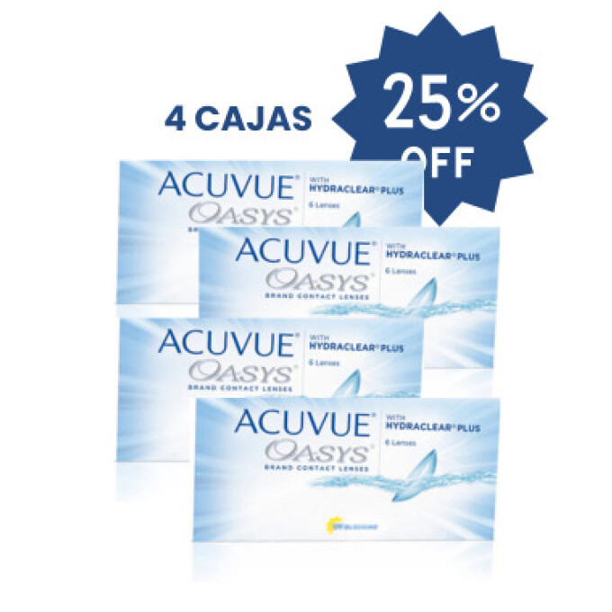 Promo 25% OFF Acuvue Oasys Promo 25% OFF Acuvue Oasys