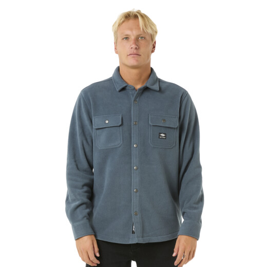 Camisa Rip Curl Fun Times Polar - Azul Camisa Rip Curl Fun Times Polar - Azul