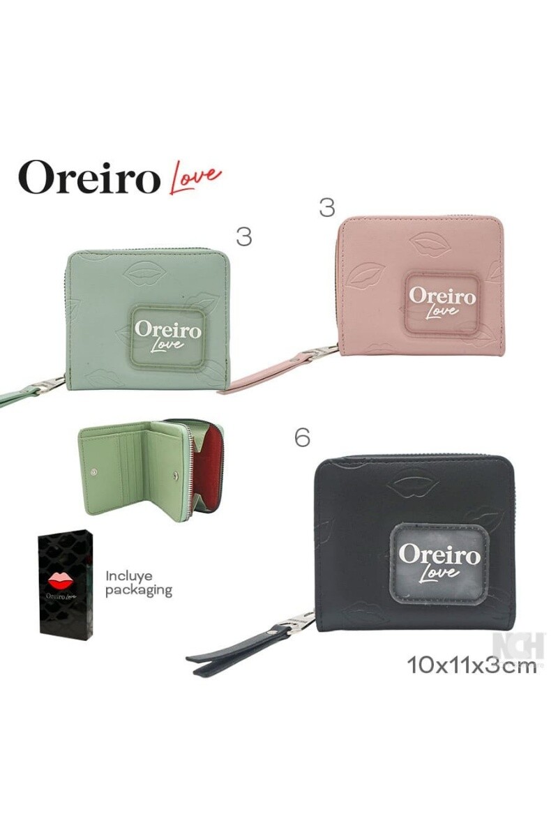 Billetera Las Oreiro Verde Aqua