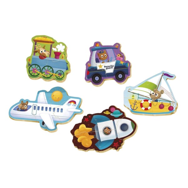 Set Puzzle Barco Avion Rompecabezas Didactico Educa Bebes Set Puzzle Barco Avion Rompecabezas Didactico Educa Bebes