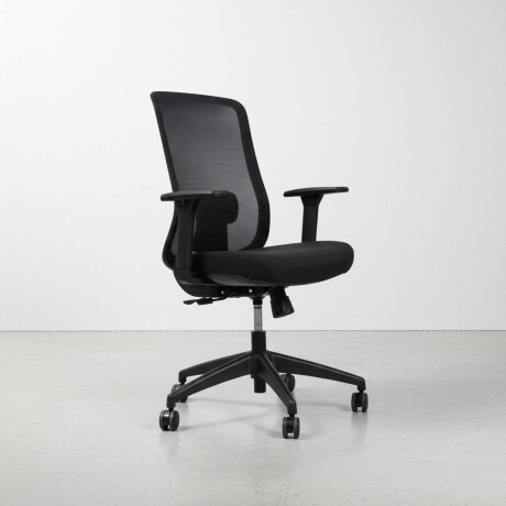 SILLA DE OFICINA POLIPROPILENO-Y-FIBRA-DE-VIDRIO NEGRO LANDO