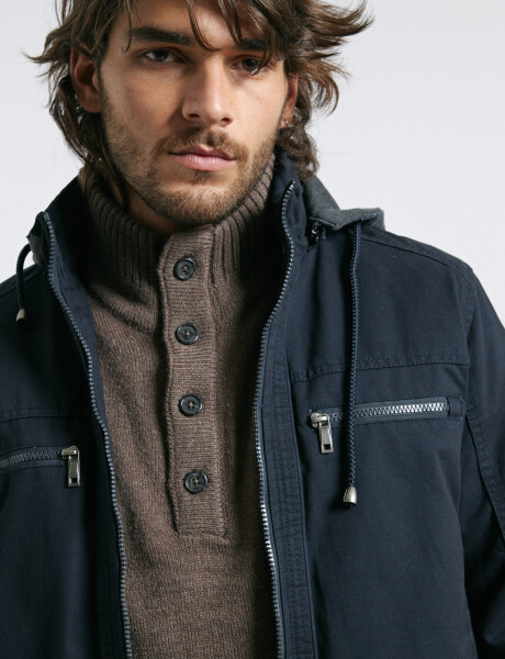 300217 CAMPERA HARRY Azul Oscuro