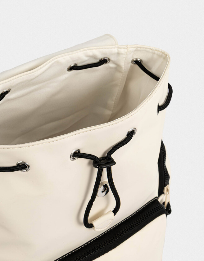 Mochilas Urbanas Deportivo Mochila Efecto Engomada - Marron Beige