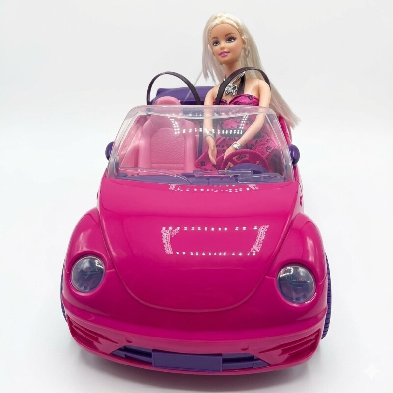 MUÑECA BARBIE CON AUTO ROMANTIC GIRL MUÑECA BARBIE CON AUTO ROMANTIC GIRL