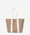 Shopper Con Doble Asa Combinacion Bicolor