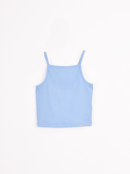 MUSCULOSA TERESA AZUL CLARO