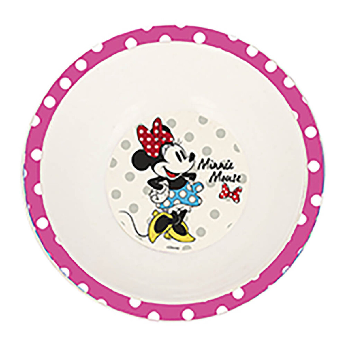 Bowl con Fibra de Bambú Mickey y Minnie 