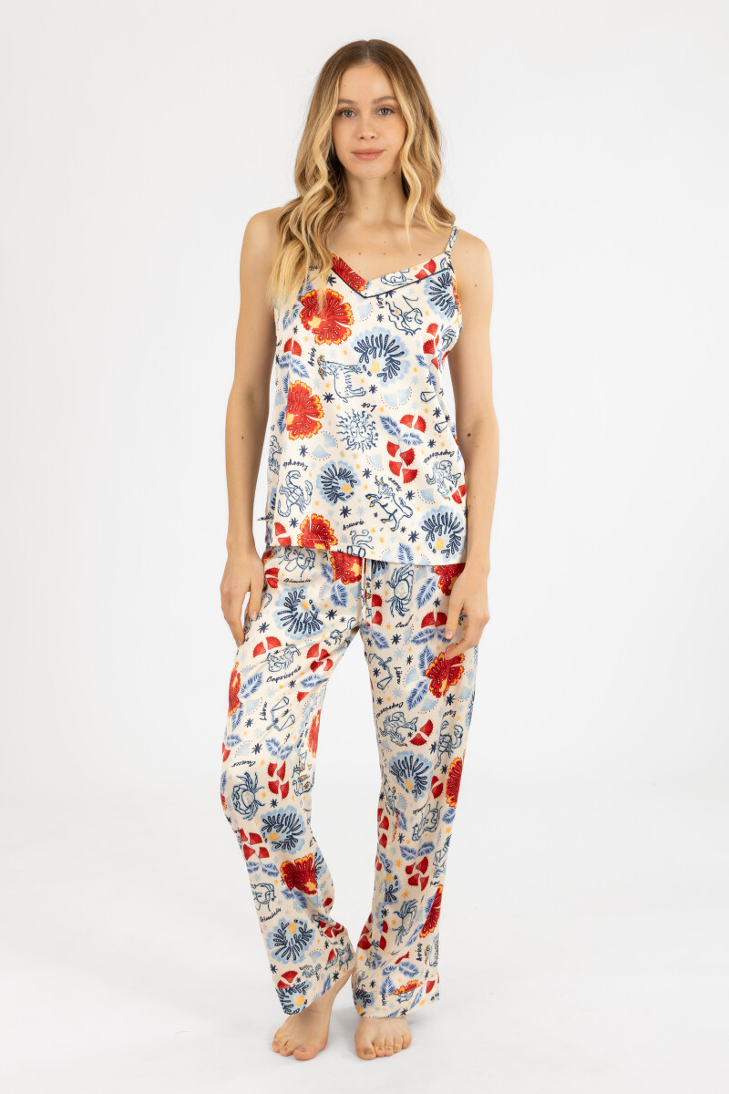 Pijama by olivia w. - Azul maya 