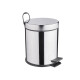 PAPELERA CILINDRICA METAL INOX NEGRO DIAMETRO 21 CM ALTO 28 NEGRO