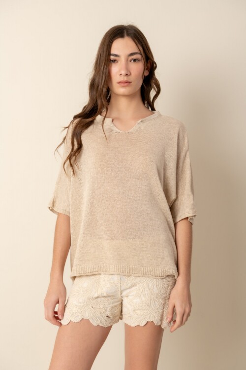 Sweater dama Beige