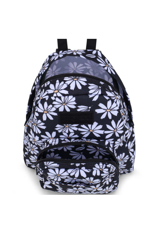 Mochila Half Pint Punk Pansies Black
