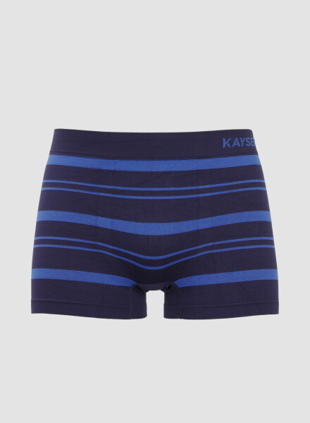 Boxer microfibra rayado Azul