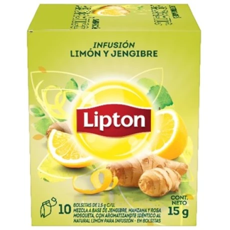 TE LIPTON X10U LIMON Y JENGIBRE TE LIPTON X10U LIMON Y JENGIBRE