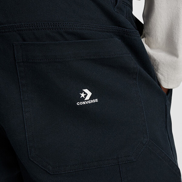 Pantalón Converse Double Knee Harbor Negro