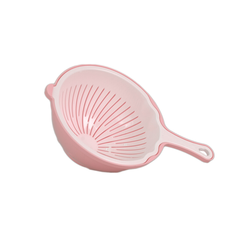 COLADOR DOBLE PLASTICO MULTICOLOR 2,2LTS