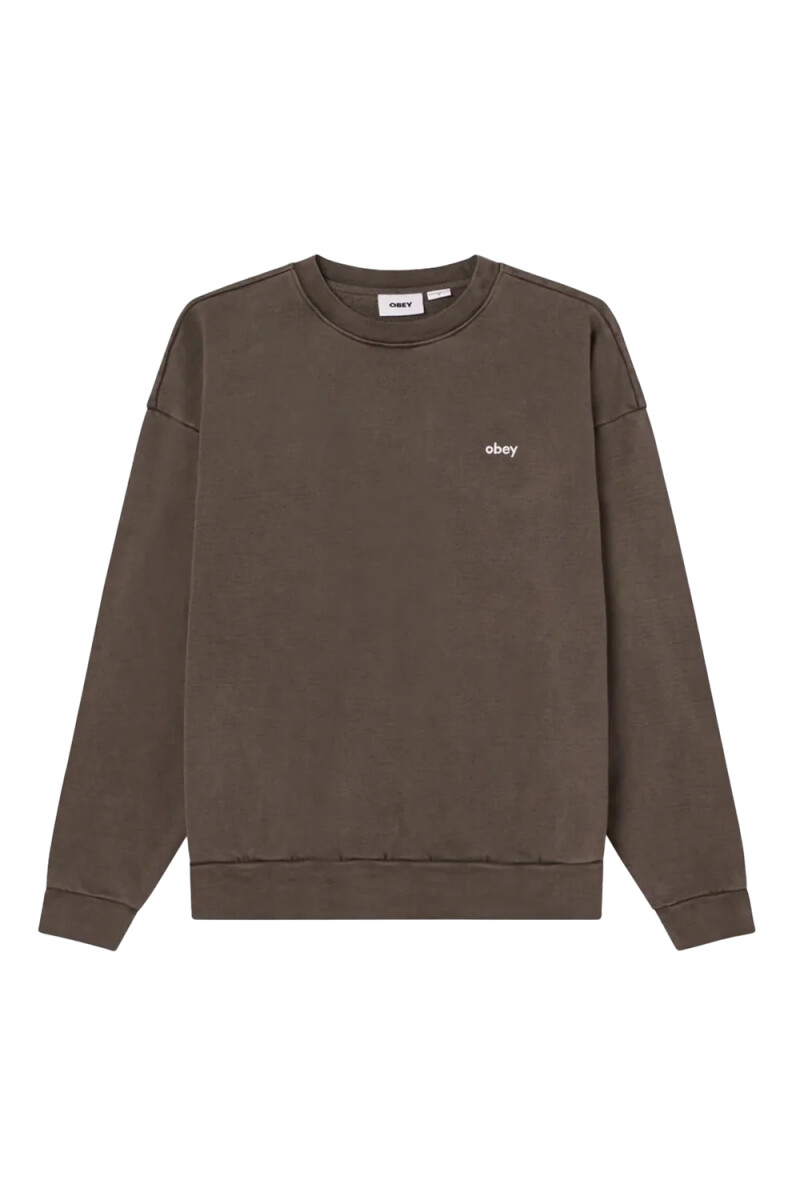 LOWERCASE PIGMENT CREW Negro