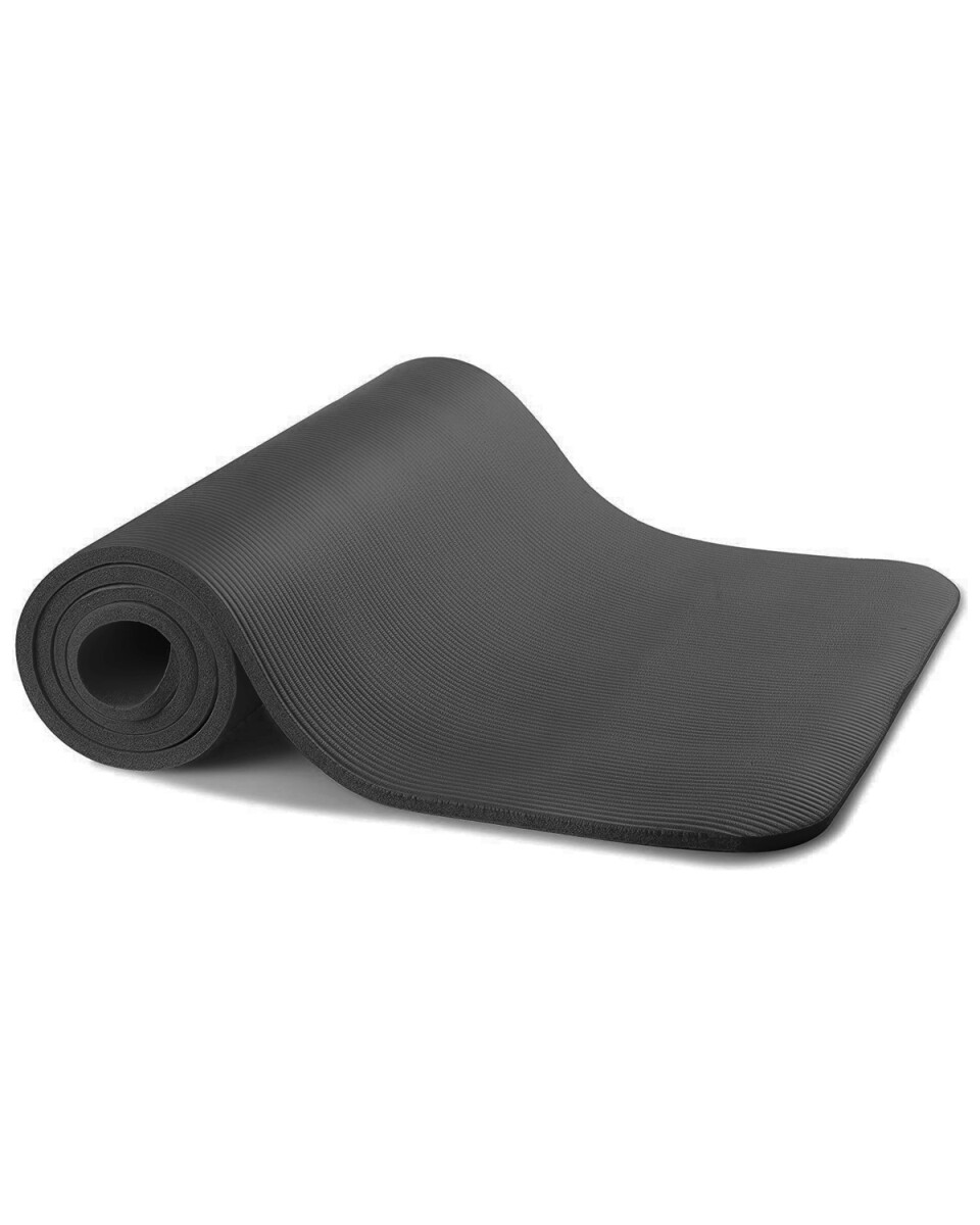 Colchoneta Yoga mat Pilates Gimnasia Fisioterapia 10mm - Negra 