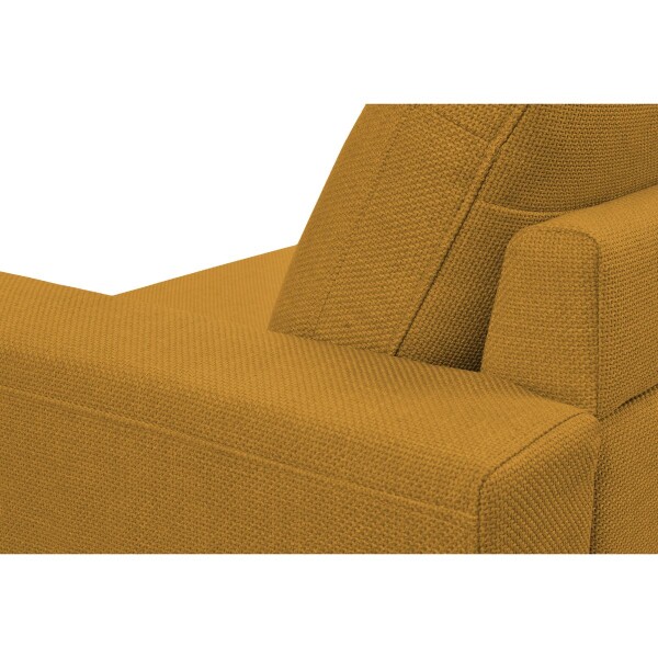 Sofá Sillón Lineal Tokio 3 Cuerpos DORADO