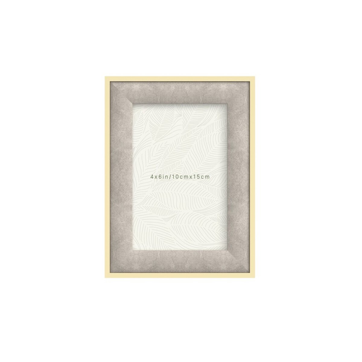 PORTARRETRATO MDF/PS 10x15CM BEIGE 