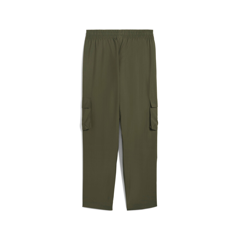Pantalón Largo ESS No.1 Logo Woven Cargo Pantalón Recto de Hombre Verde