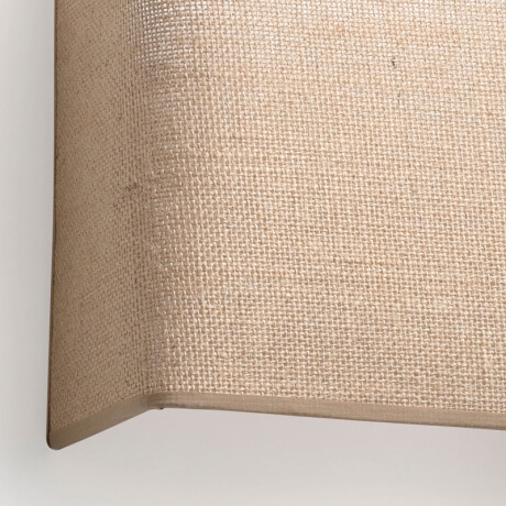 LUMINARIA DE PARED RECTANGULAR BIG SOLO Lámpara de Pared Rectangular Big Soto Yute