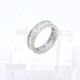 Anillo Sin Fin En Platino Con Brillantes Baguettes Anillo Sin Fin En Platino Con Brillantes Baguettes
