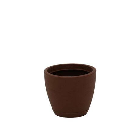 Maceta Asteca Ø28,5 X 24Cm Tramontina Marrón Con Plato