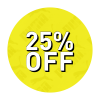 25 OFF