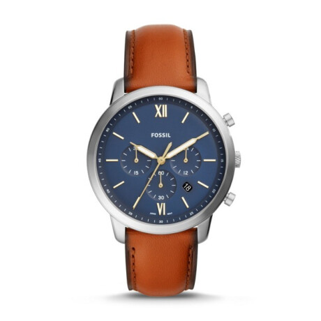 Reloj Fossil Clasico Cuero Marron 0