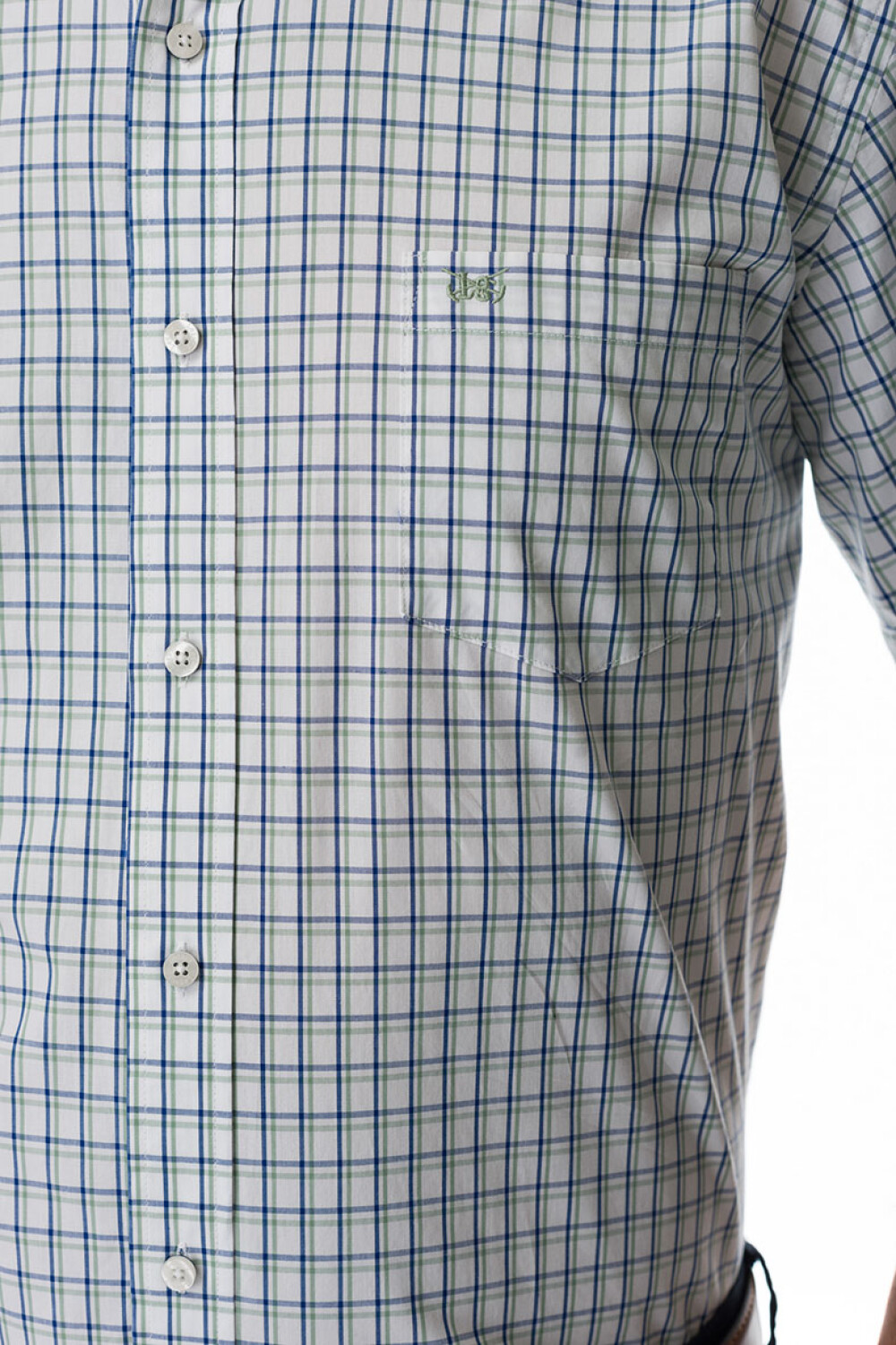 Camisa Cuadros Verde