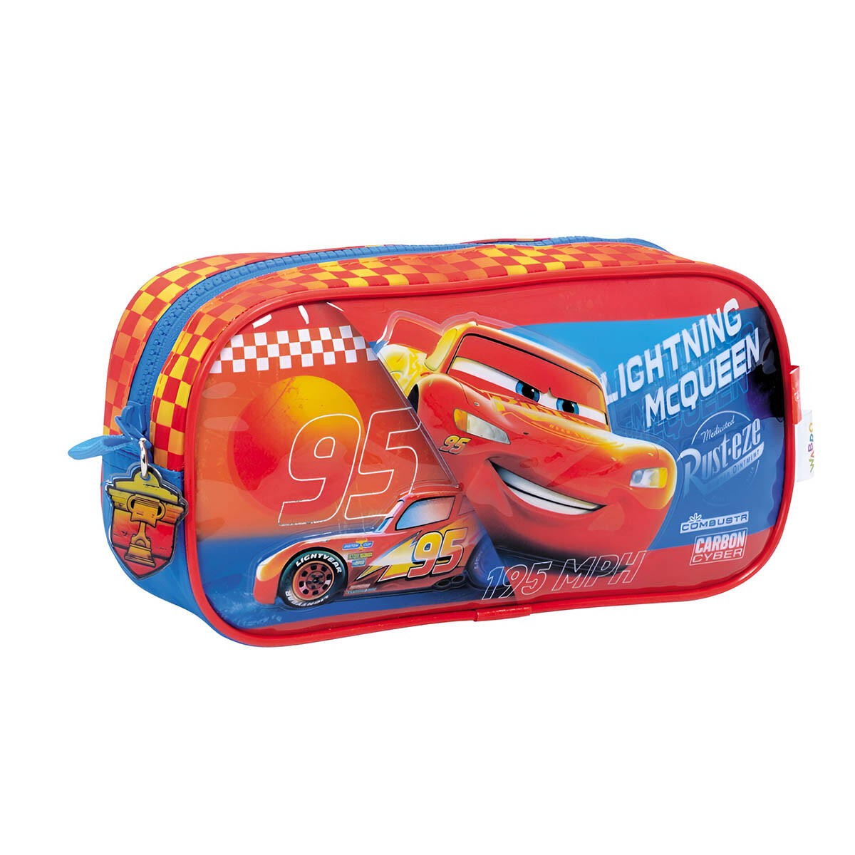 Cartuchera Infantil Cars Con Rayo Mc Queen De 26x13 