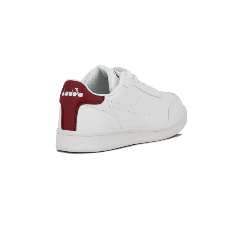 Diadora Champion Lifestyle Giovanno Kids - Blanco/rojo Blanco-rojo