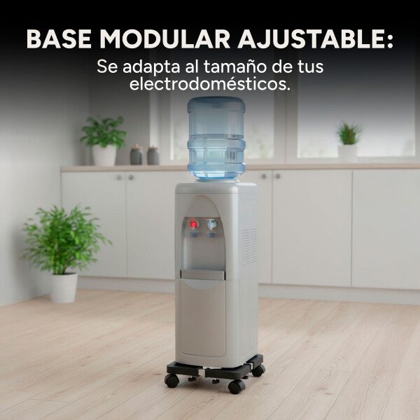 Base Carro Ruedas Soporte Dispensador Agua Garrafas Modular Base Carro Ruedas Soporte Dispensador Agua Garrafas Modular