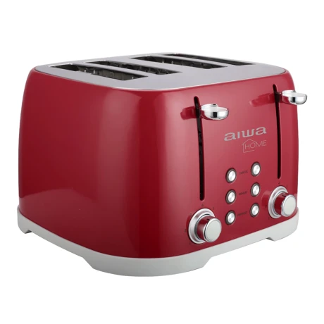 Tostadora Aiwa Aw-td5728-r 1600w 7 Niveles 4 Panes 001