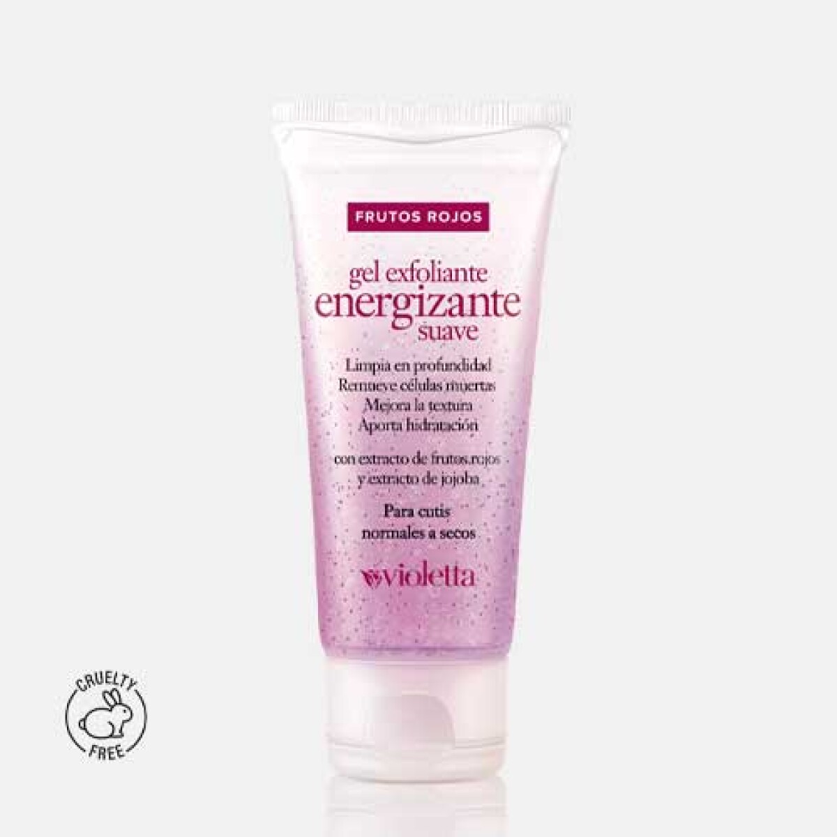 Gel Exfoliante Energizante Suave Frutos Rojos 100 g - 100gr 