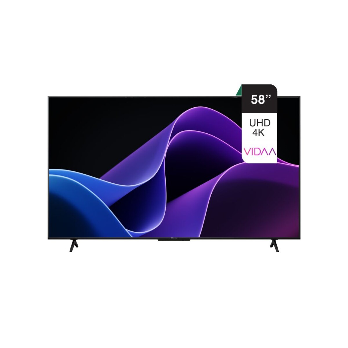 Smart Tv HISENSE 58' LED UHD 58A6N VIDAA Con Control Remoto 